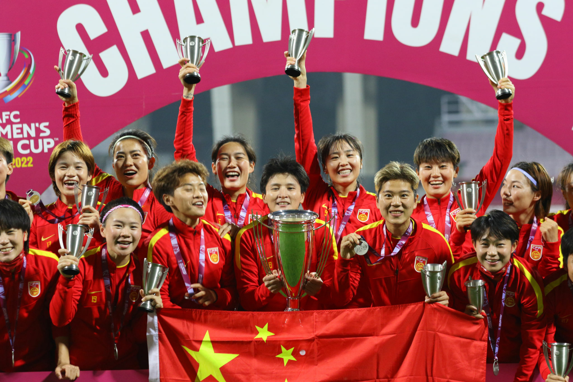 中国女足取得胜利，晋级女足世界杯